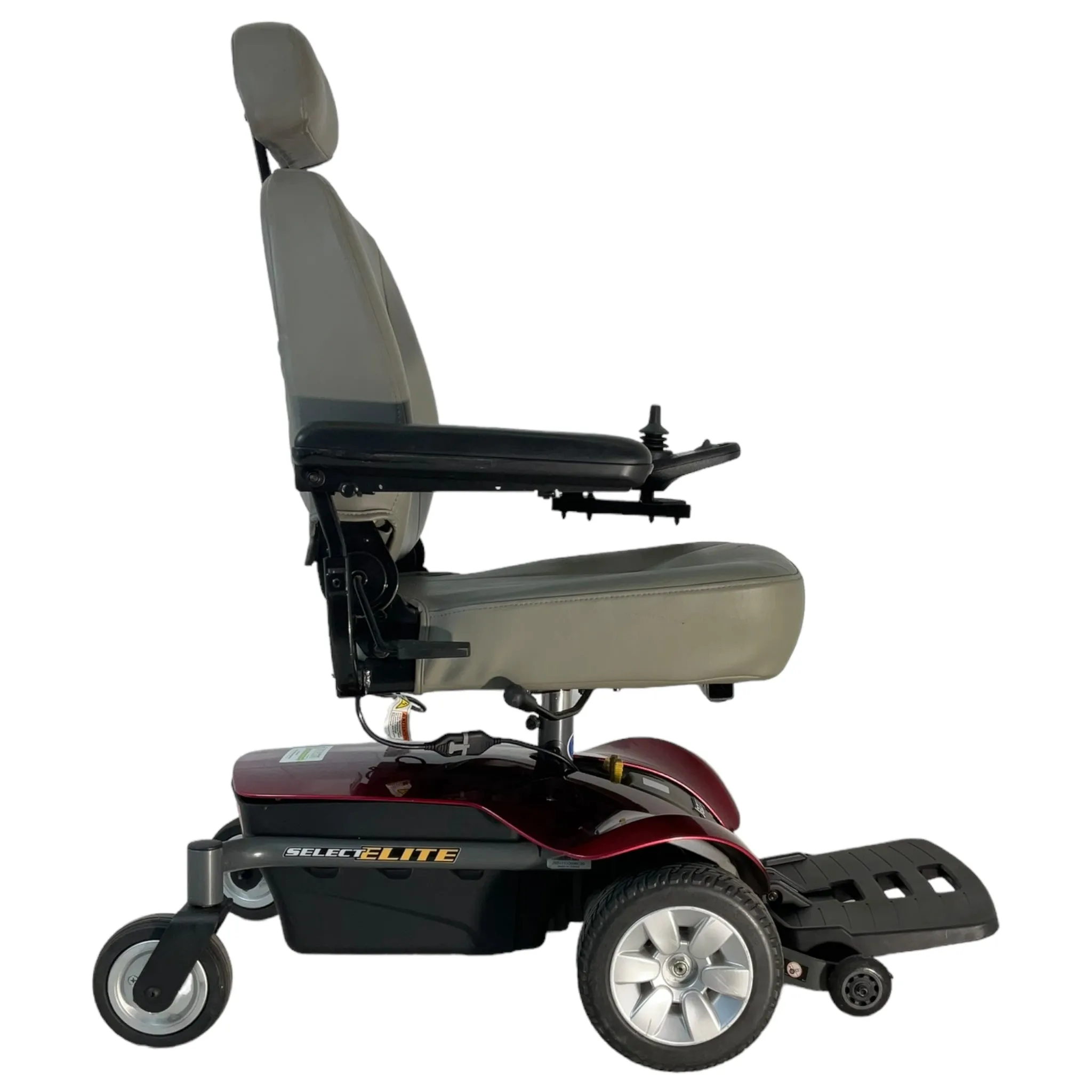 Pride Mobility Jazzy Select Elite Power Chair | 18 x 18 inch Seat | Swiveling & Folding Seat