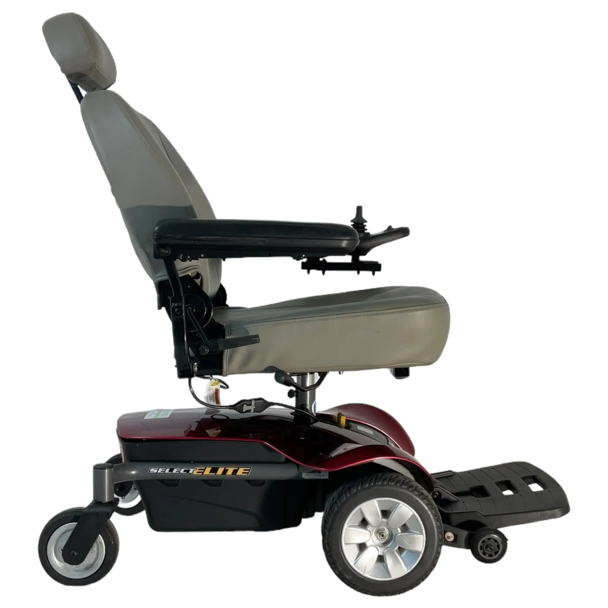 Pride Mobility Jazzy Select Elite Power Chair | 18 x 18 inch Seat | Swiveling & Folding Seat