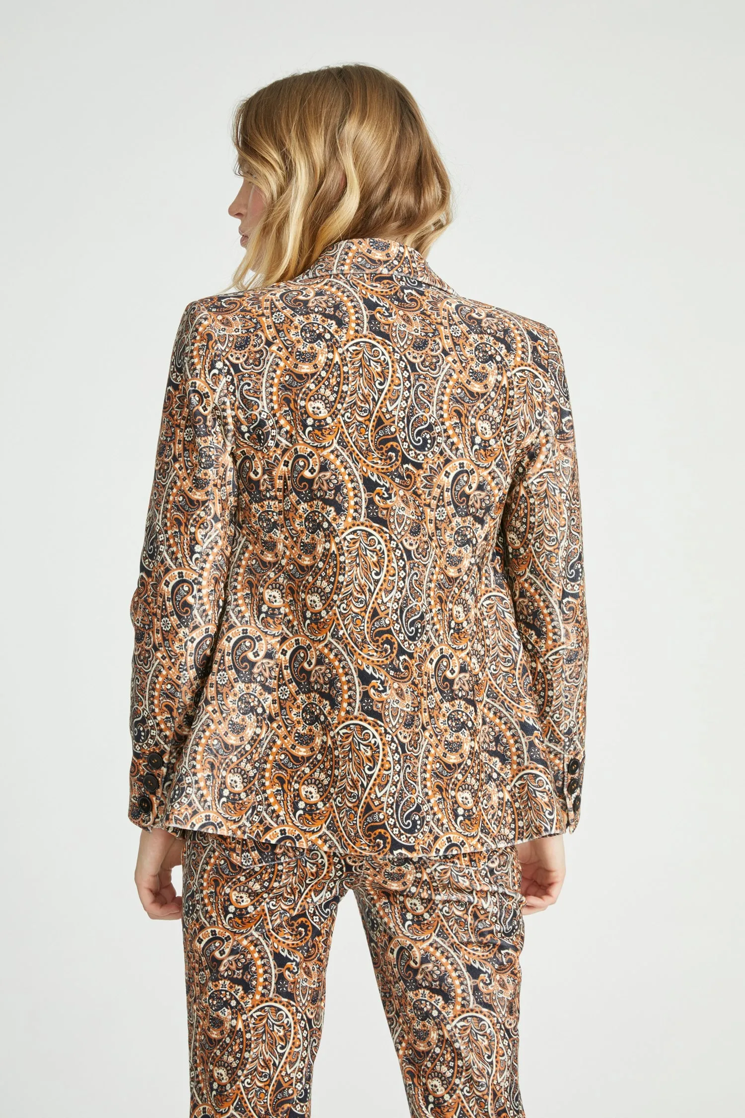 Relaxed Blazer - Poppin' Paisley