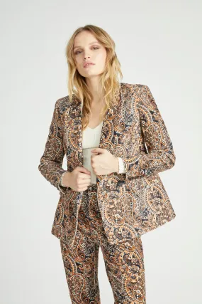 Relaxed Blazer - Poppin' Paisley