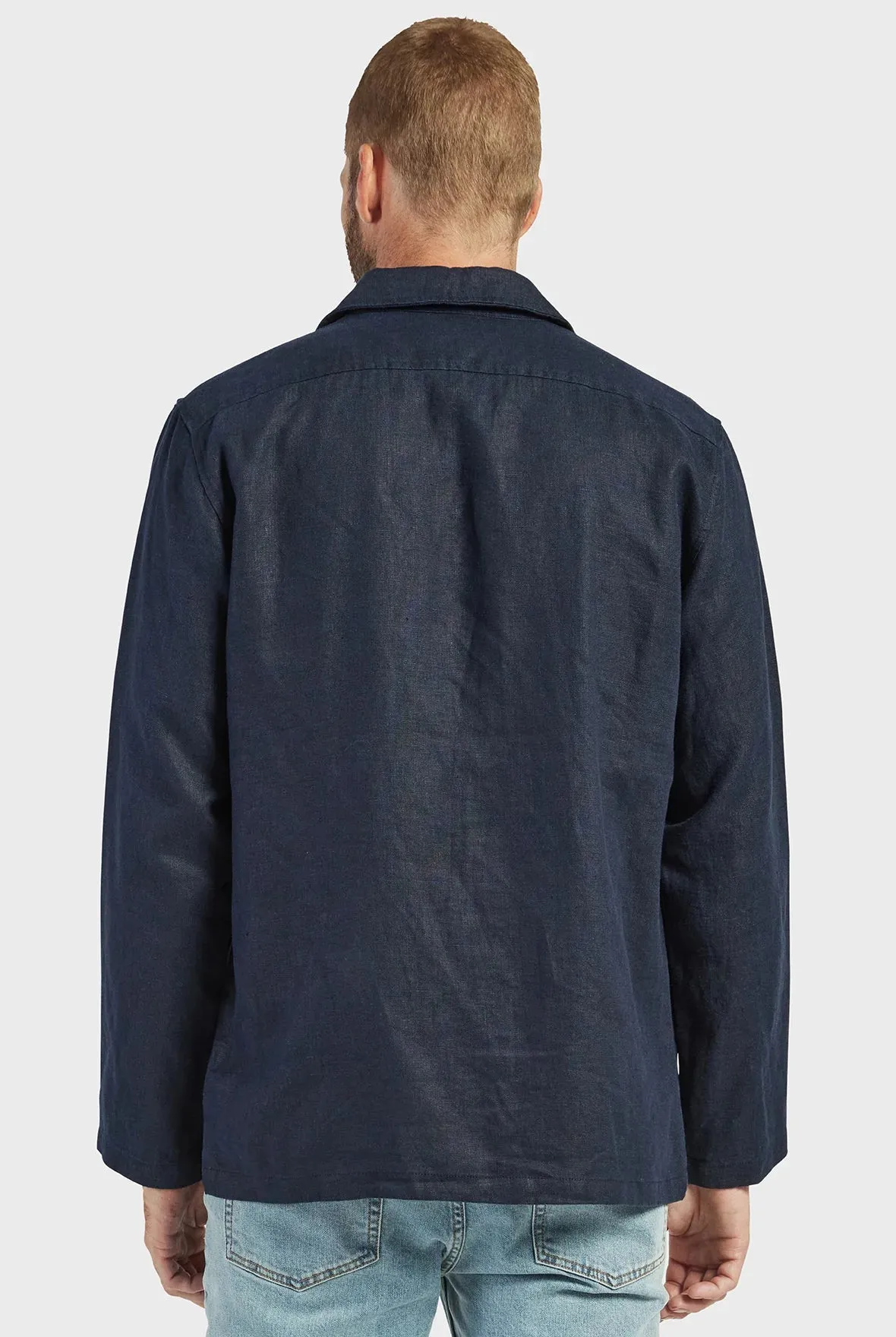 Rory Overshirt in Navy