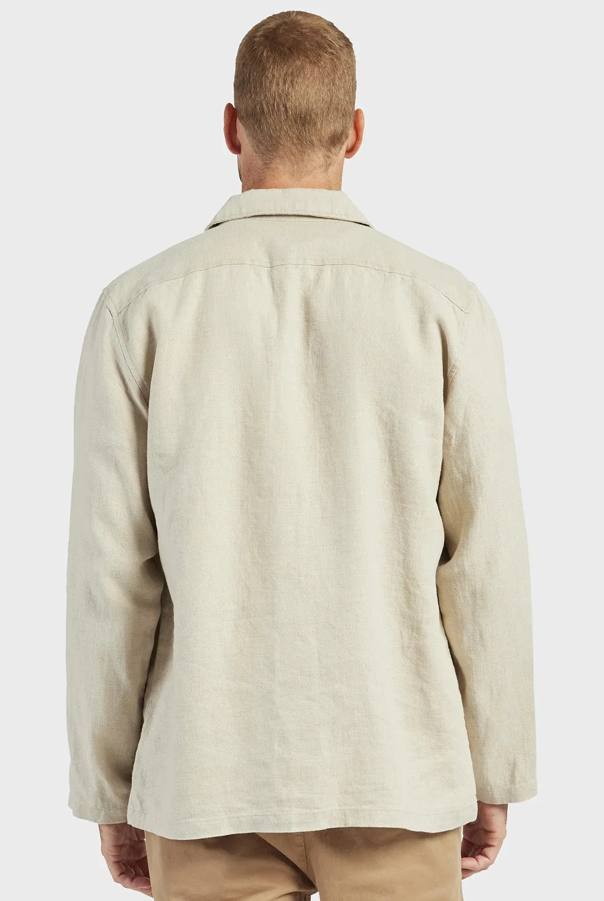 Rory Overshirt in Oatmeal