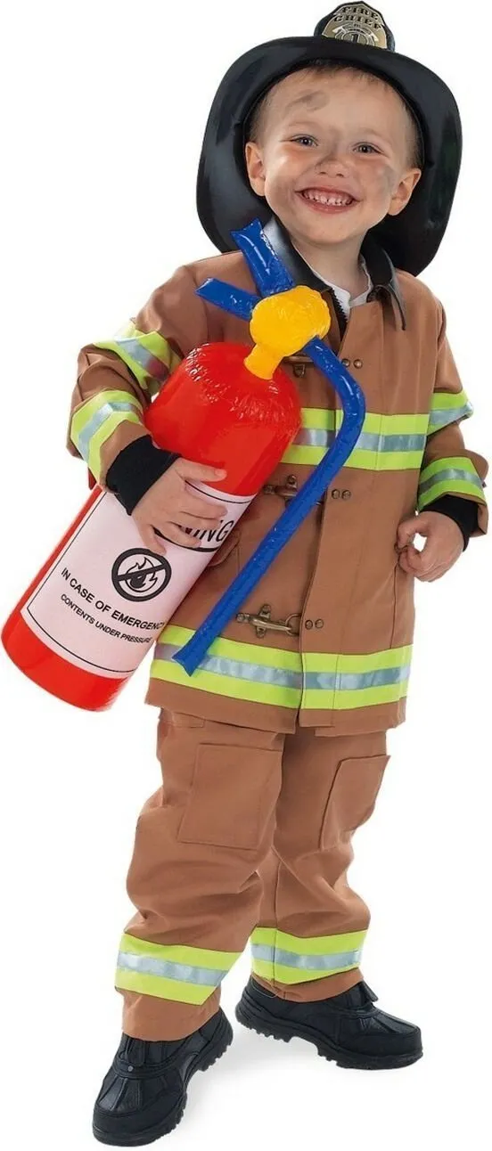 Rubie's Boys Tan Firefighter Costume