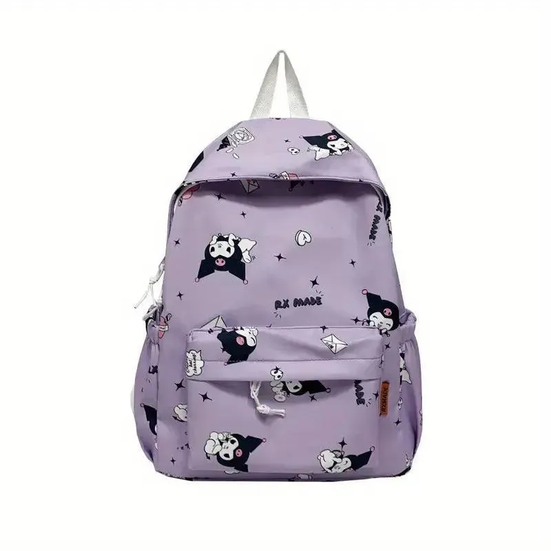 Sanrio Kuromi Girls Fashion Backpack