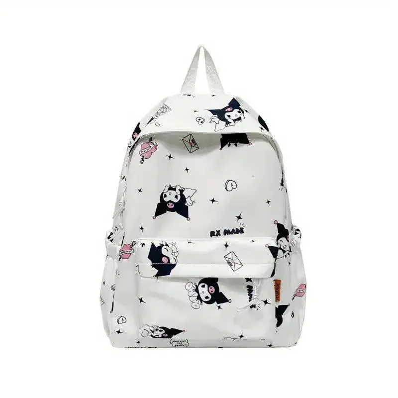 Sanrio Kuromi Girls Fashion Backpack