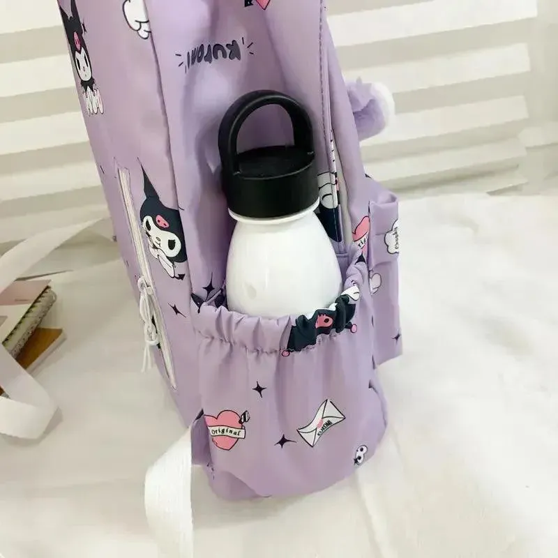 Sanrio Kuromi Girls Fashion Backpack