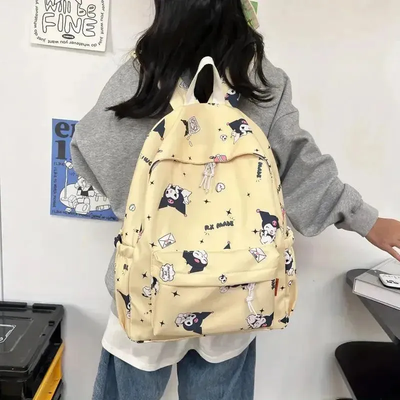 Sanrio Kuromi Girls Fashion Backpack