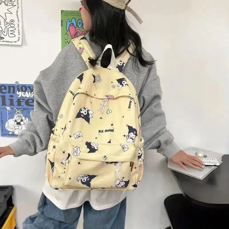 Sanrio Kuromi Girls Fashion Backpack