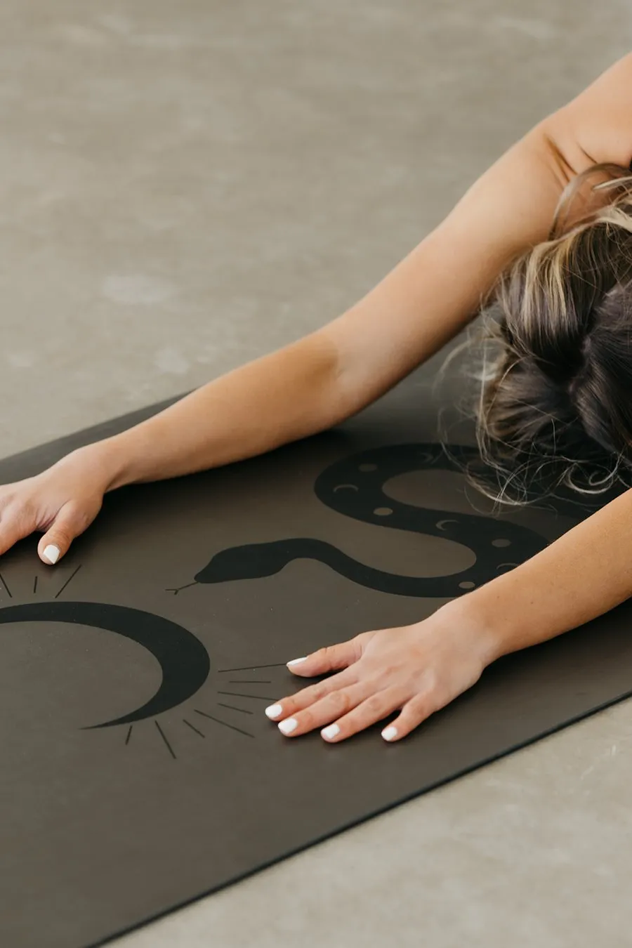 Serpent Yoga Mat Black 5mm