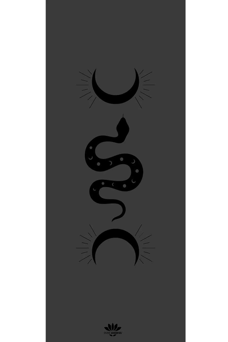 Serpent Yoga Mat Black 5mm