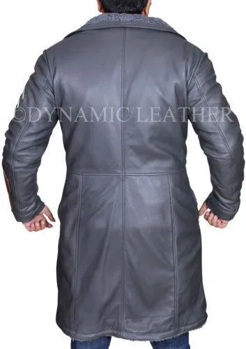 Suicide Squad Jai Courtney Captain Boomerang Genuine Leather Coat