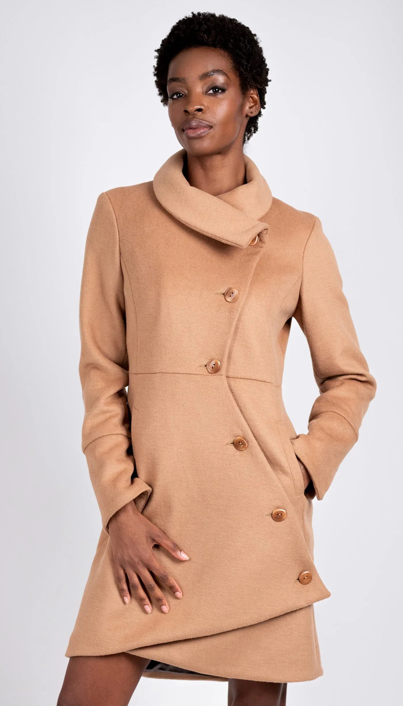 Swerve Coat / Camel