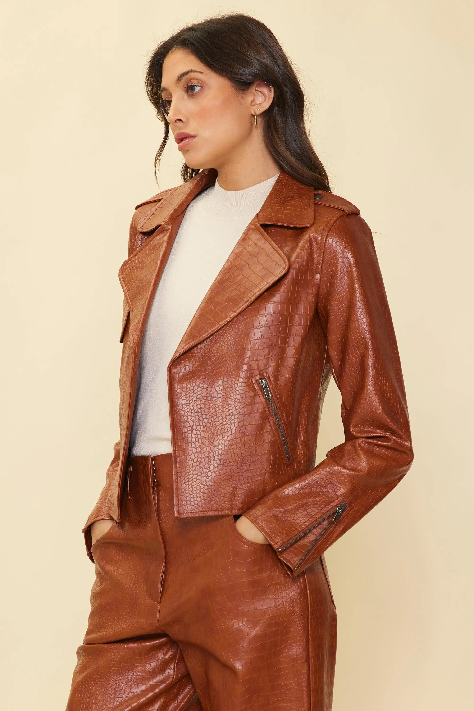 Tan Leather Jacket