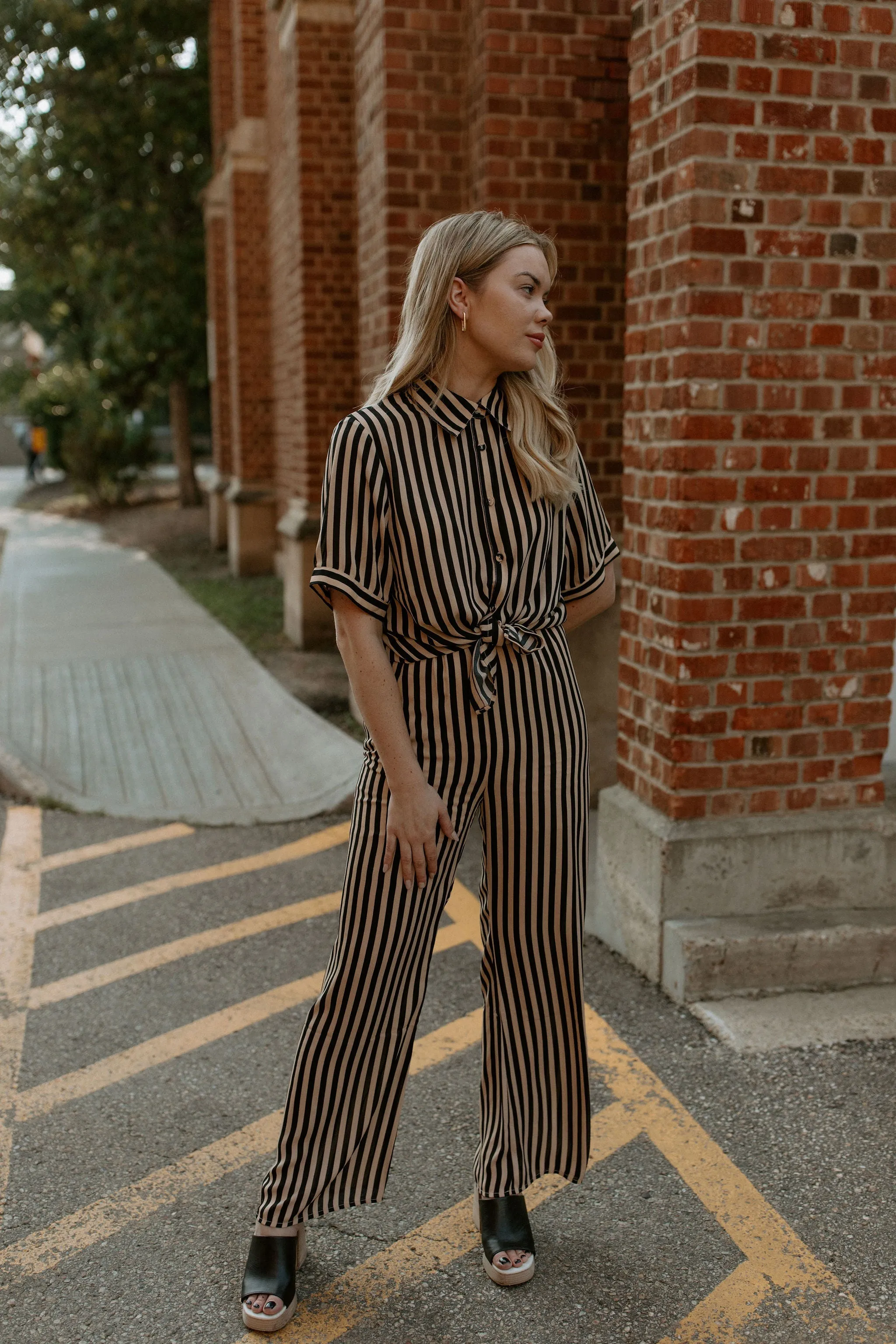 The Alanis Striped Pants