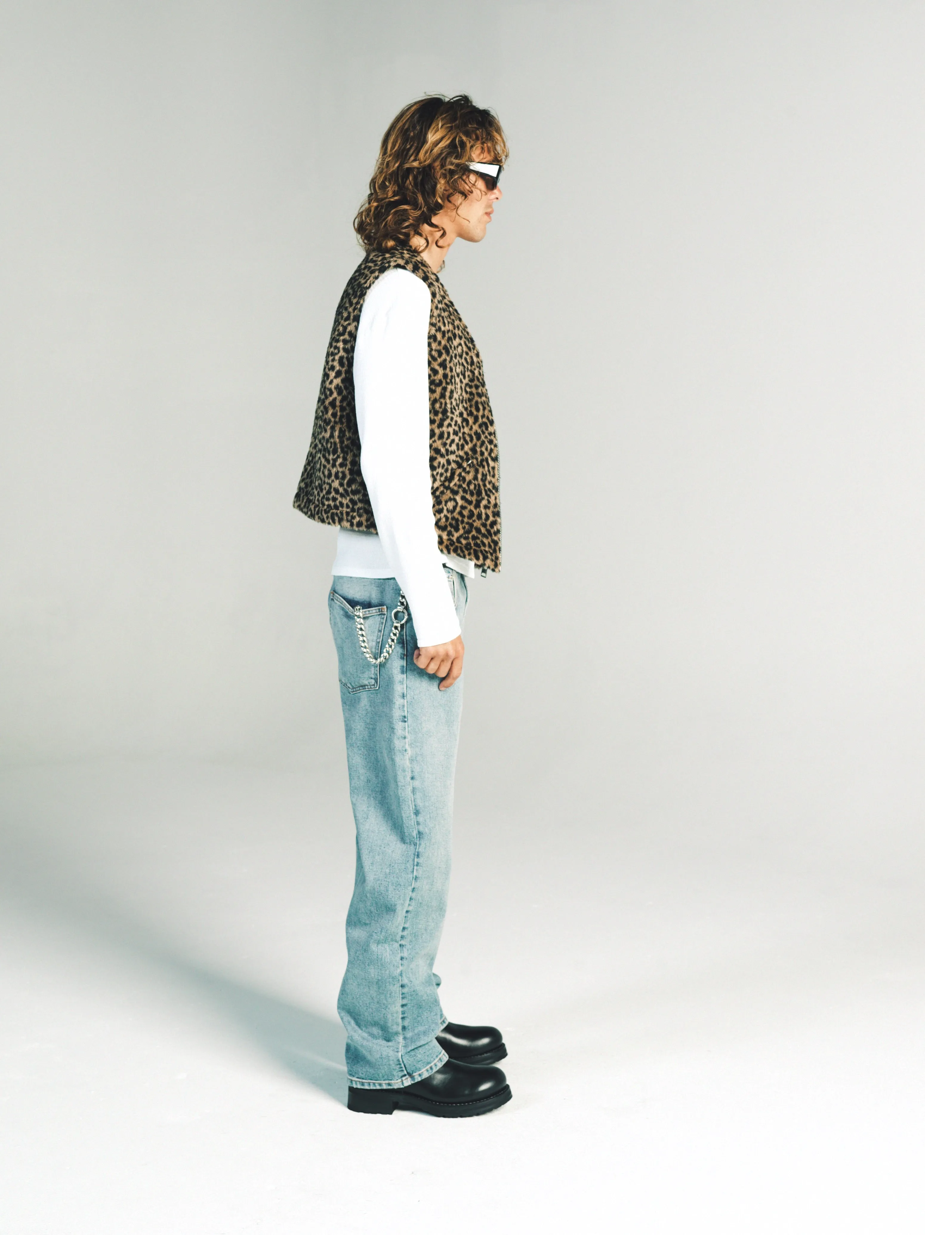 THE ROLLER VEST | LEOPARD