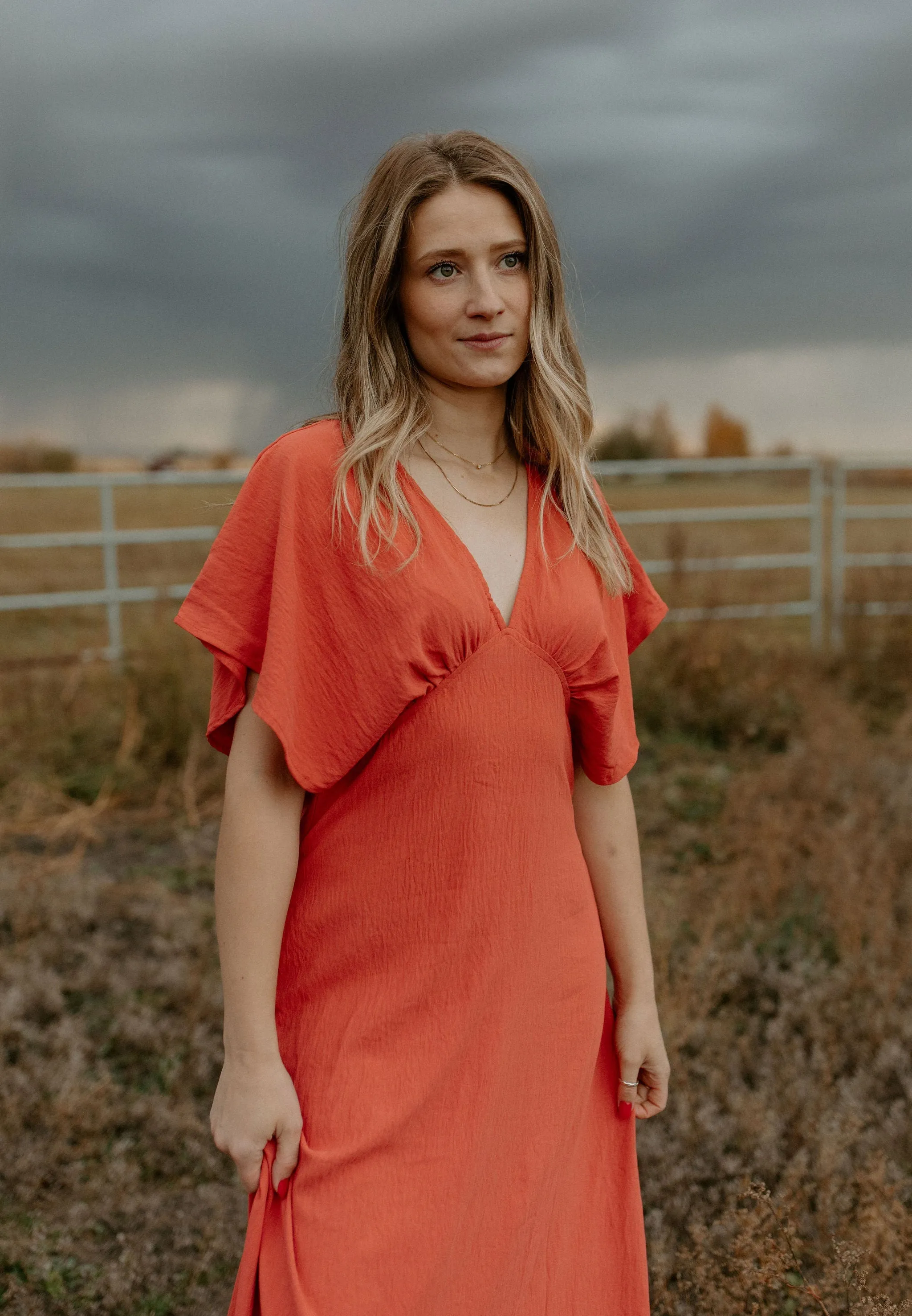 The Timeless Maxi Dress - Coral