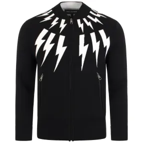 Thunderbolt Double Face Bomber Jacket