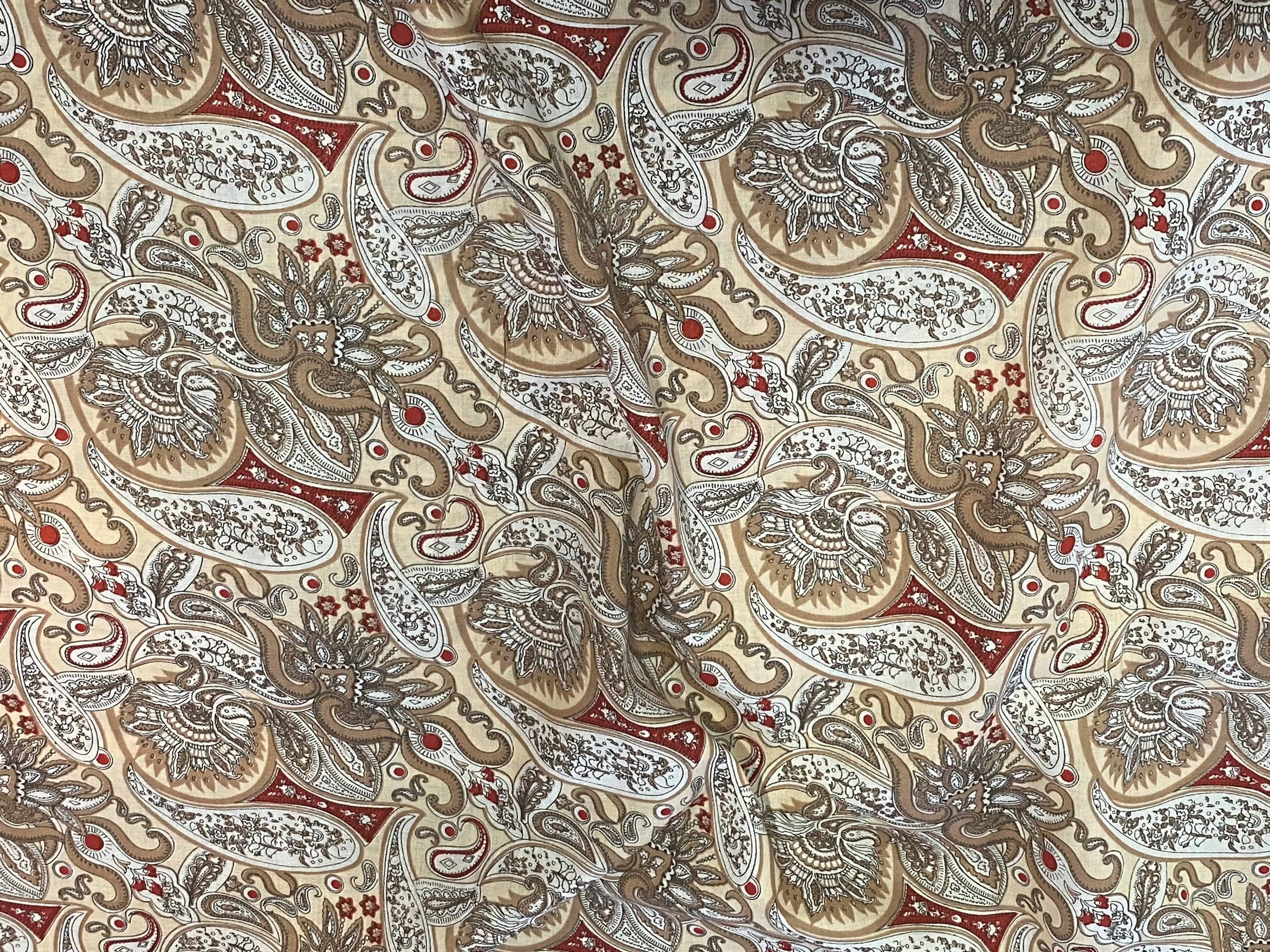 Timeless Paisley  - Printed Cotton