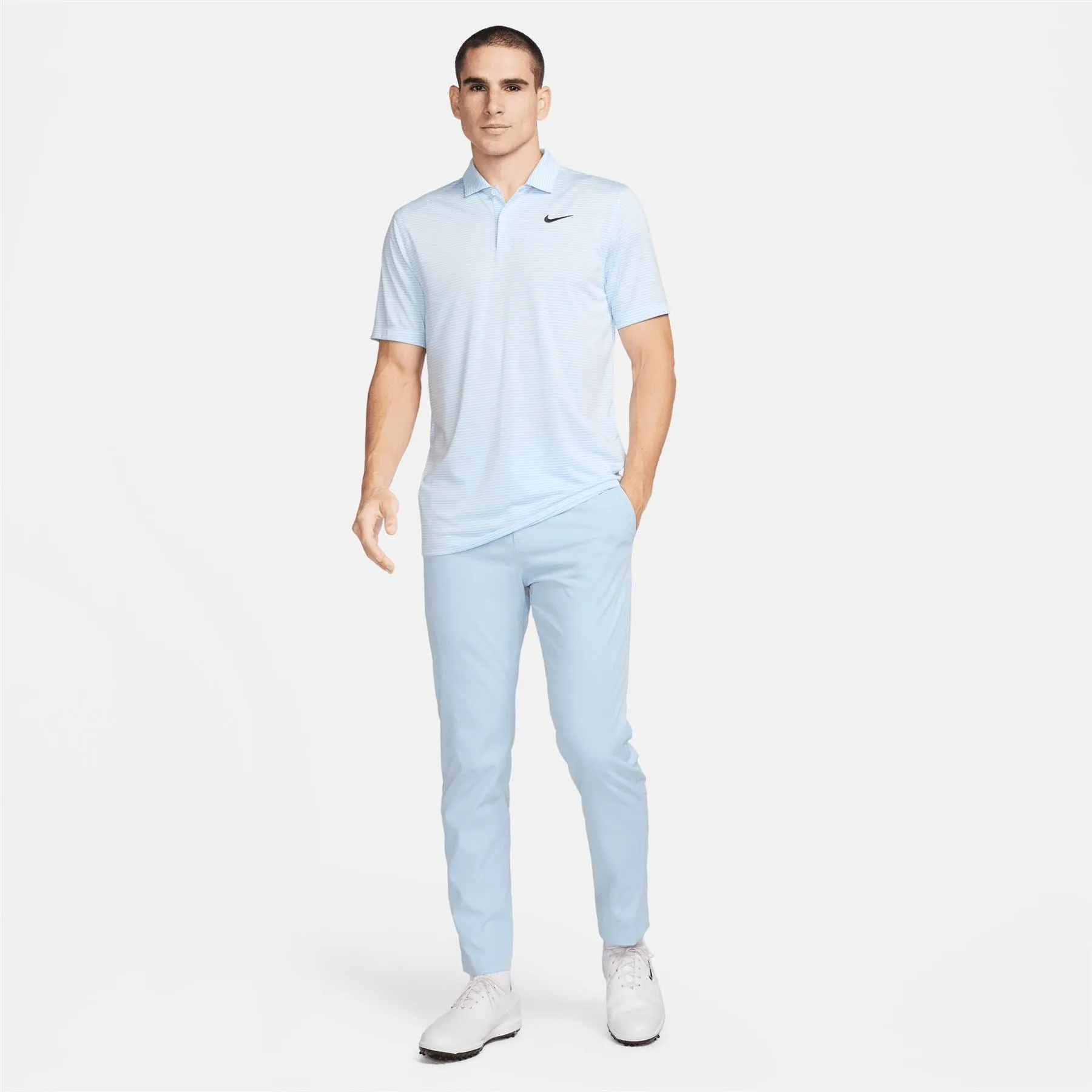 Tour Repel Chino Slim Golf Pants Light Armory Blue/Black - SS24