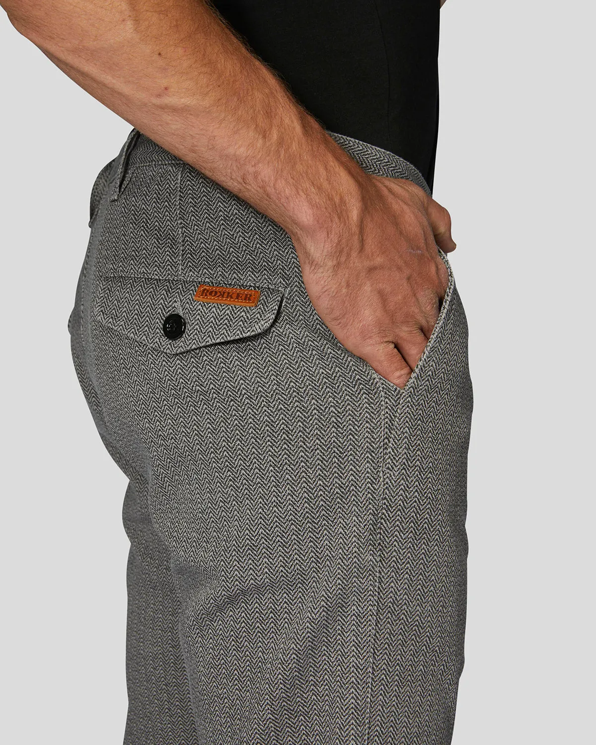 Tweed Chino Grey