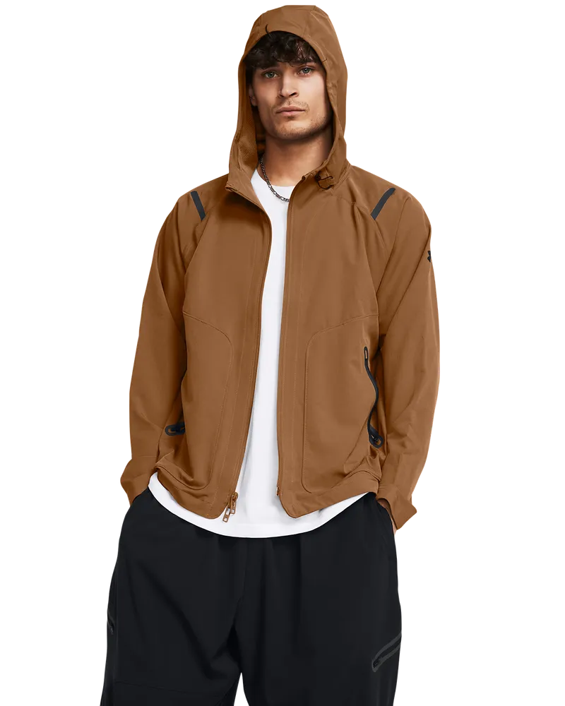 UA Unstoppable Jacket M - Tan