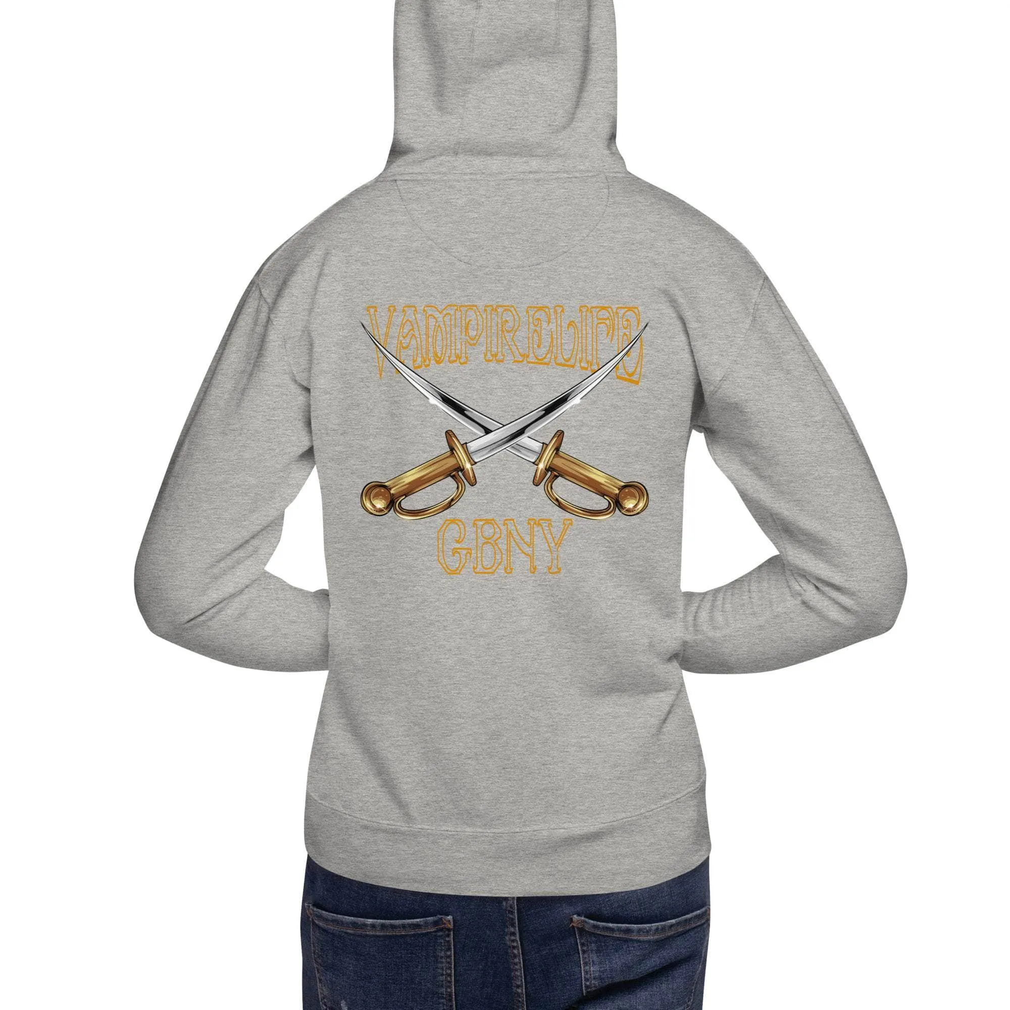 Vamp Life x GBNY Crossed Swords Hoodie - Men's