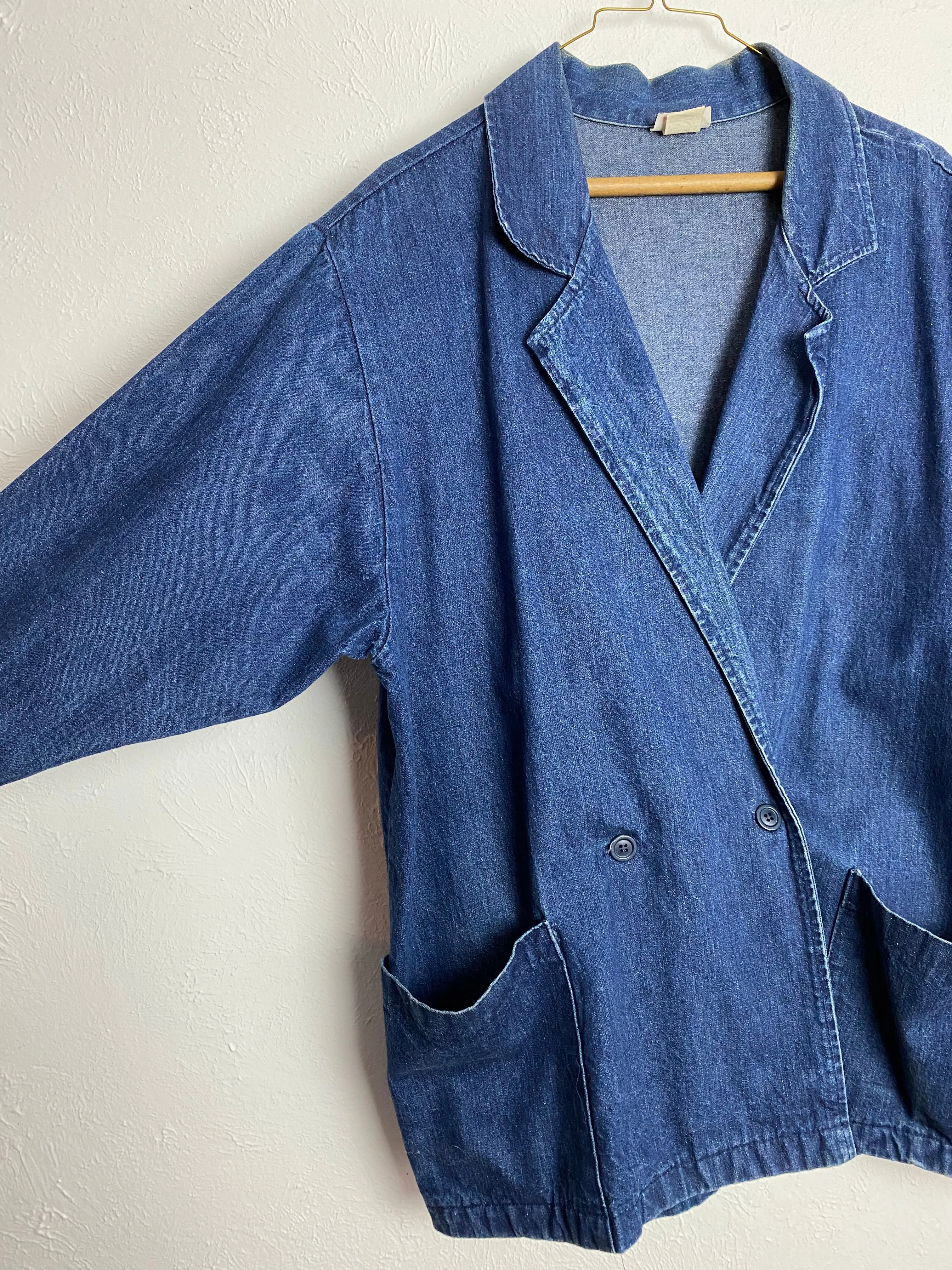 Vintage Vivaldi Smock Denim Blazer