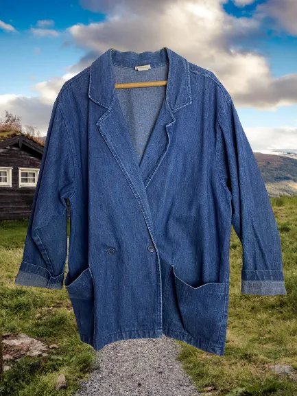 Vintage Vivaldi Smock Denim Blazer