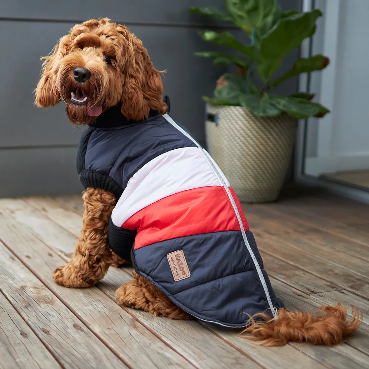 Vovo Dog Puffer Jacket - Pink Kiss