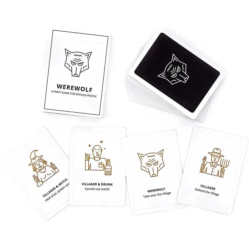 Werewolf Party Card Game