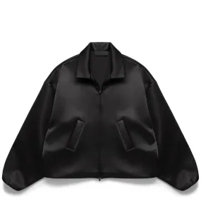 WOMEN'S SATIN NYLON BOMBER JACKET