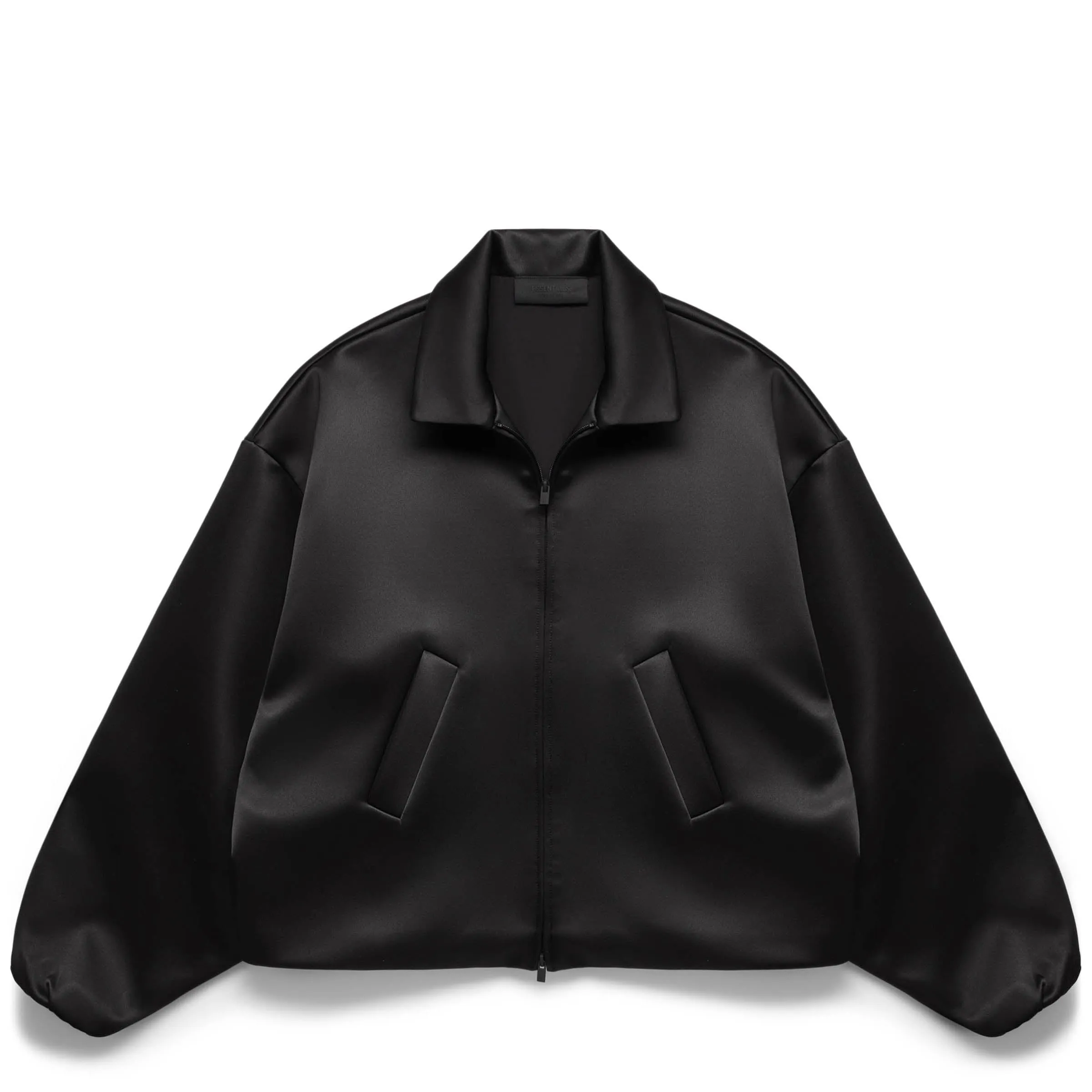 WOMEN'S SATIN NYLON BOMBER JACKET