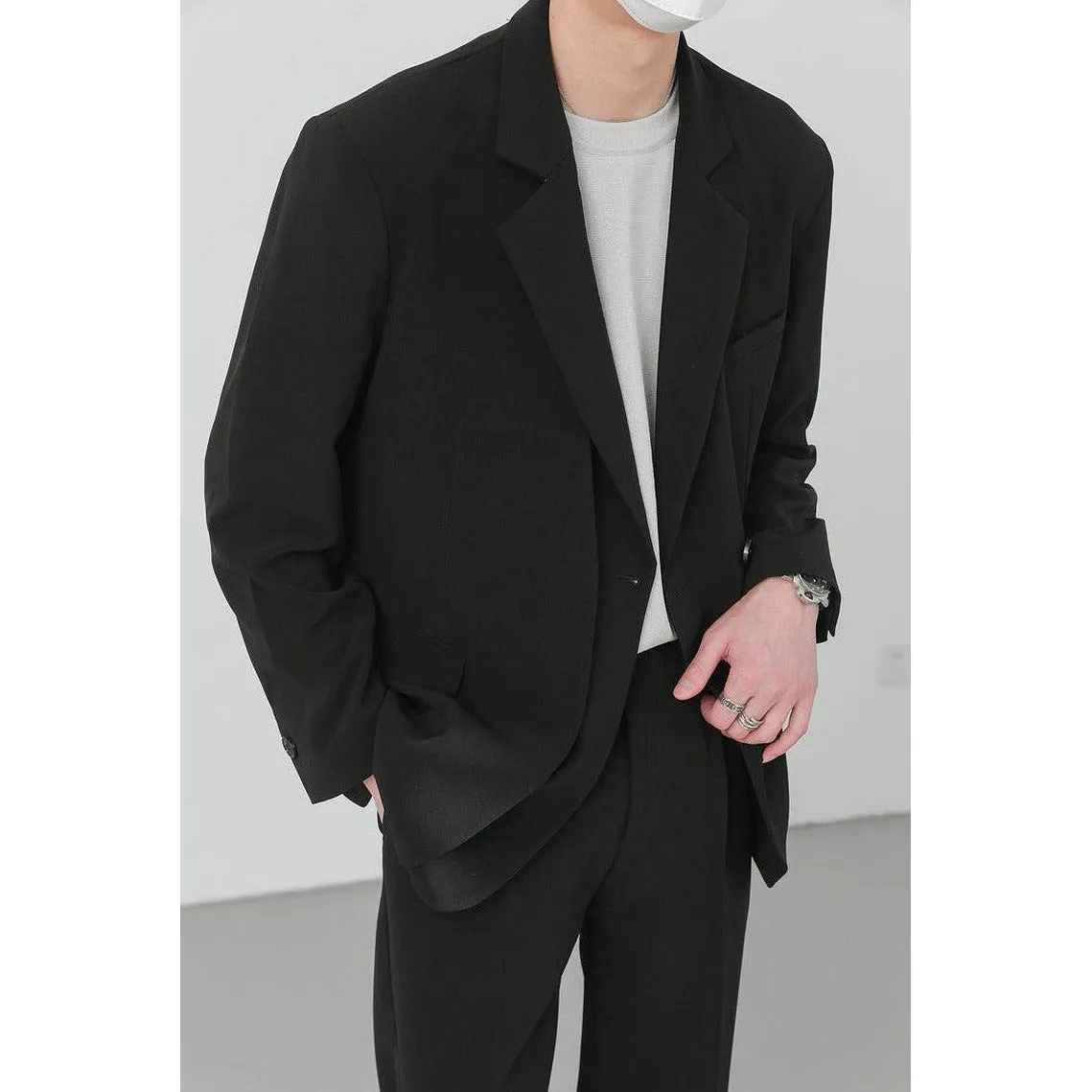 Zhou Classic Minimal Layer Blazer