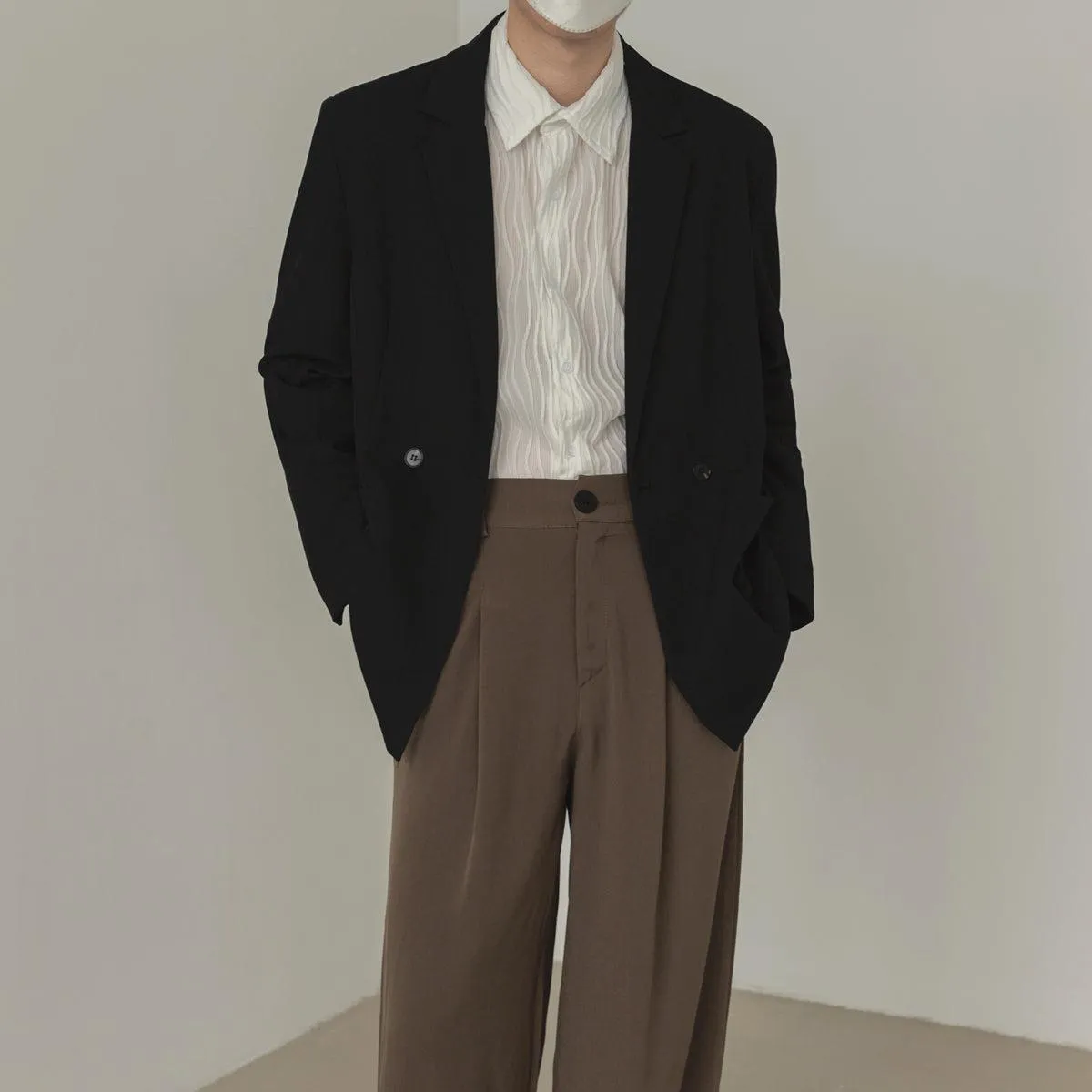 Zhou Office Regular Fit Blazer