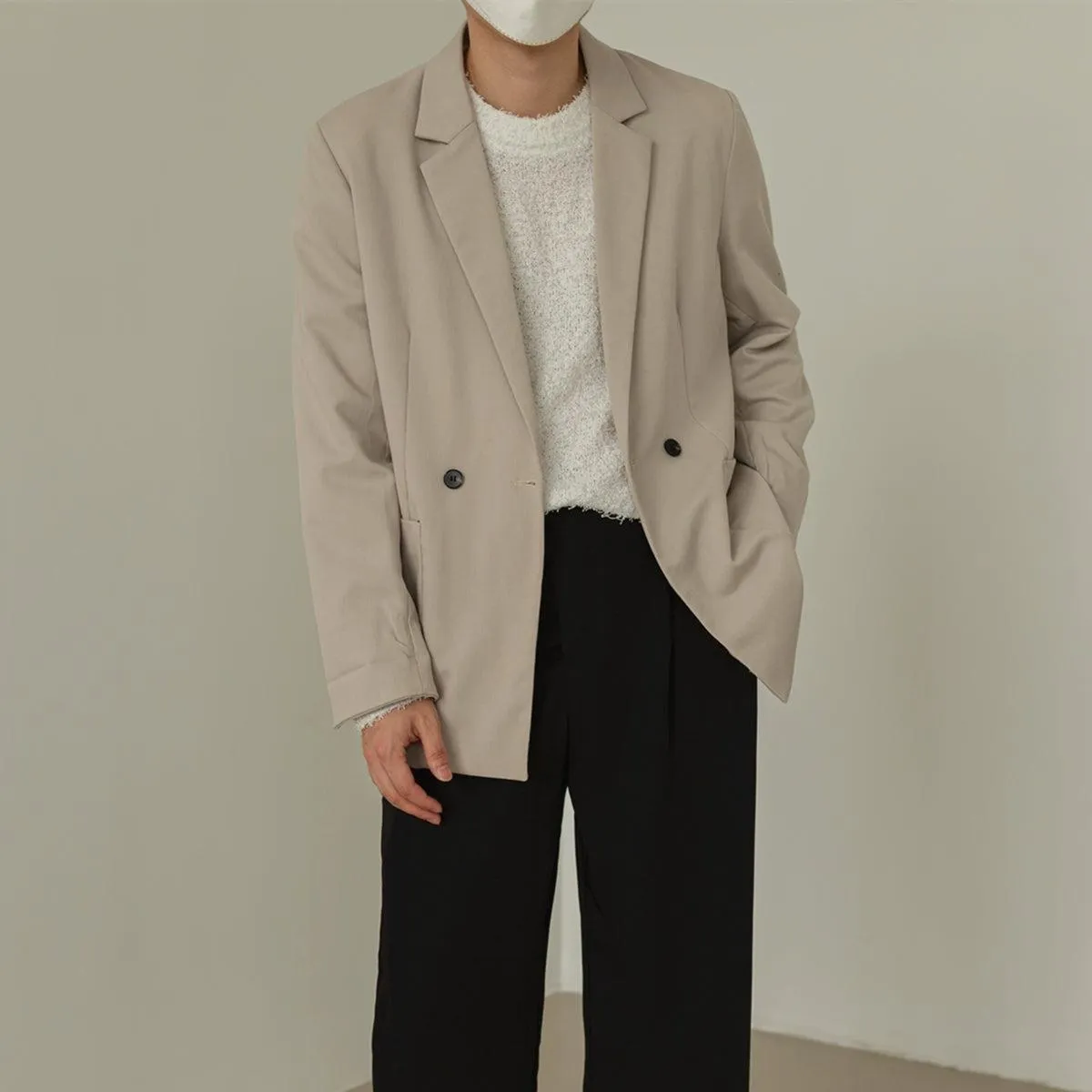 Zhou Office Regular Fit Blazer